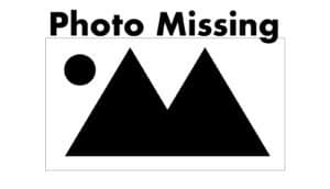 A photo showing two triangles and a circle above with the caption "Photo missing."