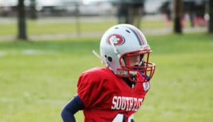 young football player