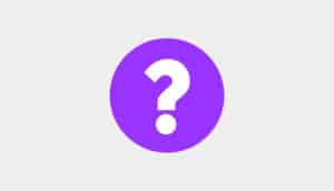 question mark in a circle