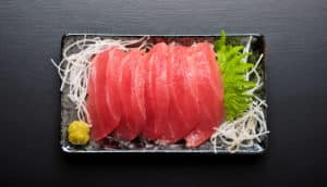tuna sashimi
