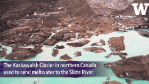 river piracy of Slims River