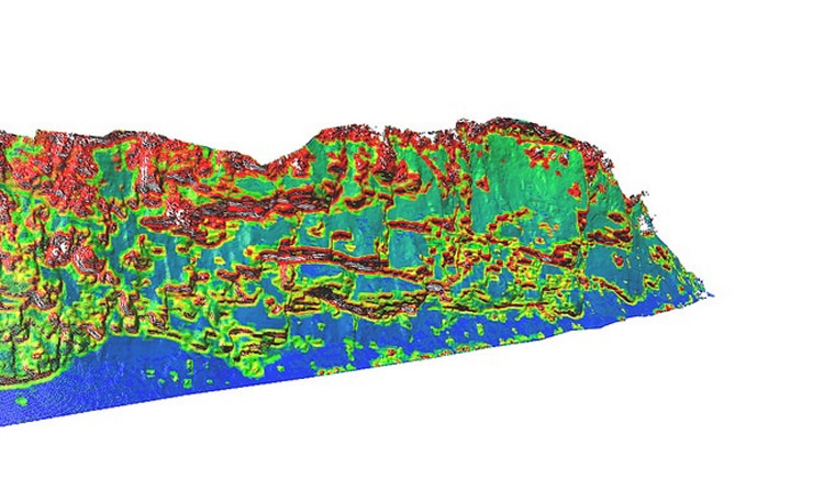 rockfall hazard image