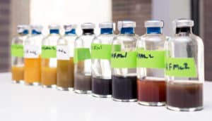 microbes incubator jars in a row