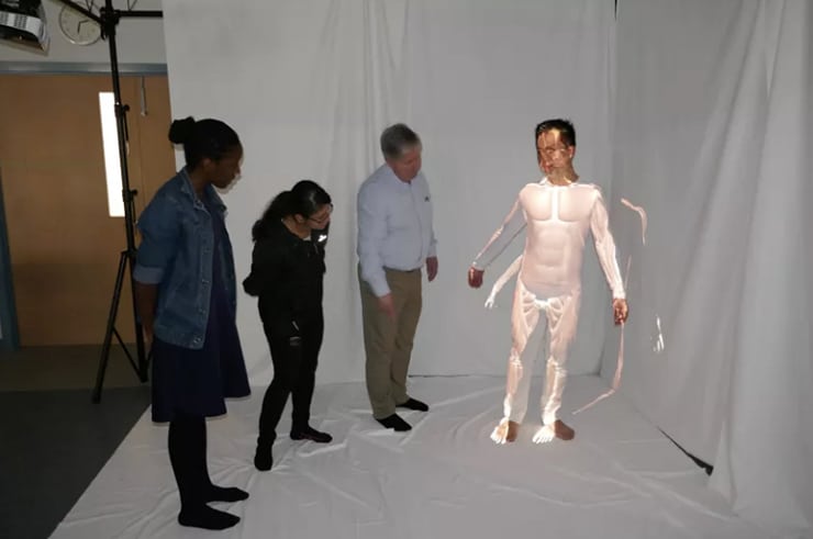 augmented reality anatomy projection