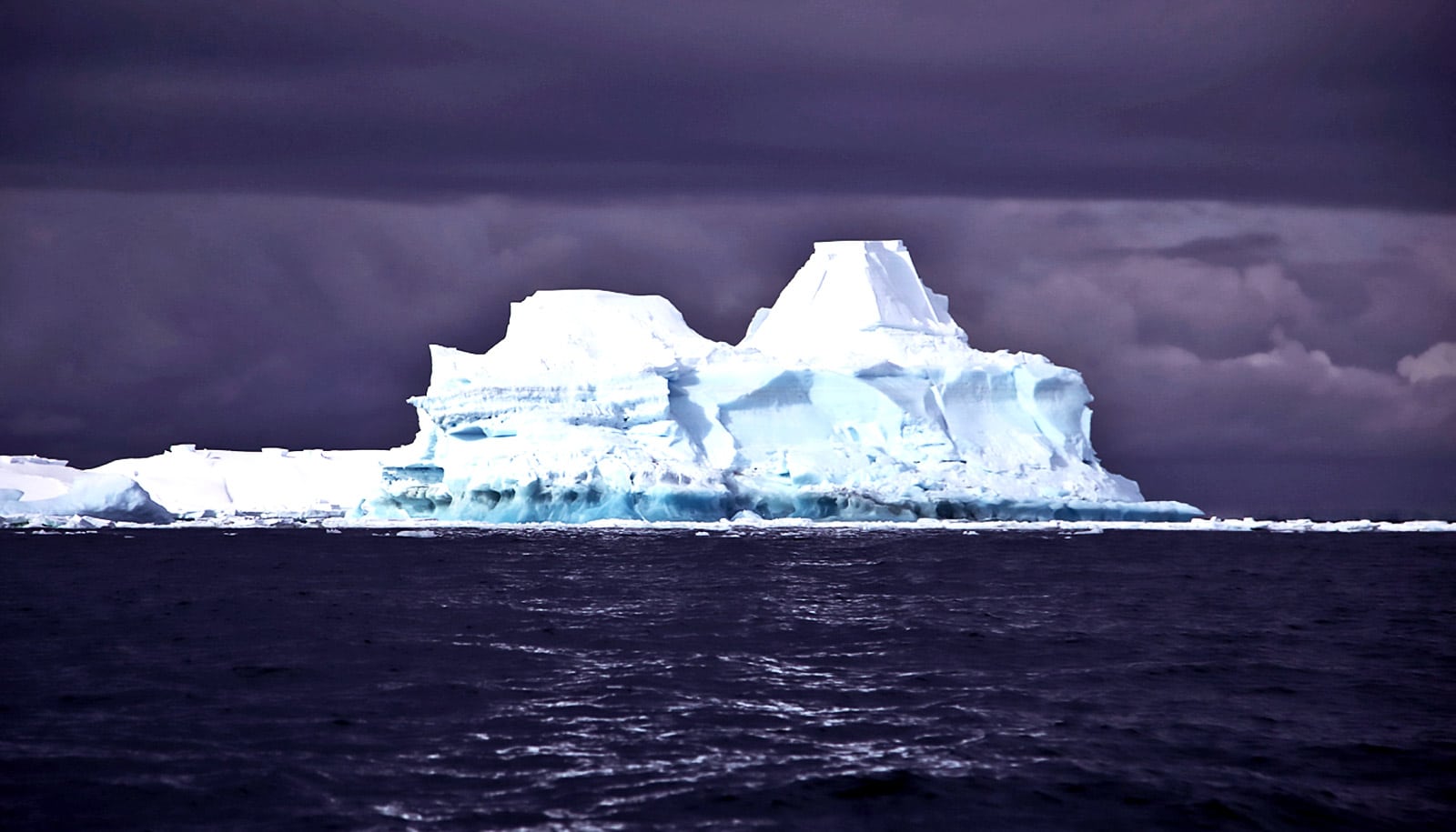 iceberg in the sea