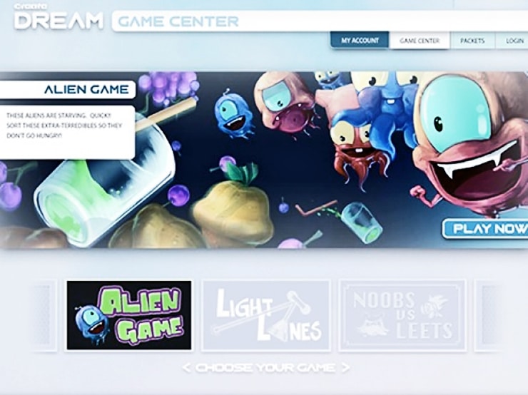 Alien Game, an educational game made to help kids with mental health issues.