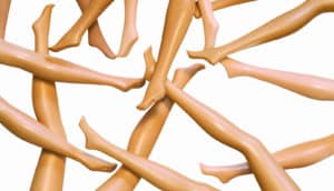 plastic doll legs