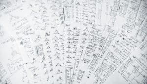 Sho Yaida's 30 handwritten pages of calculations.