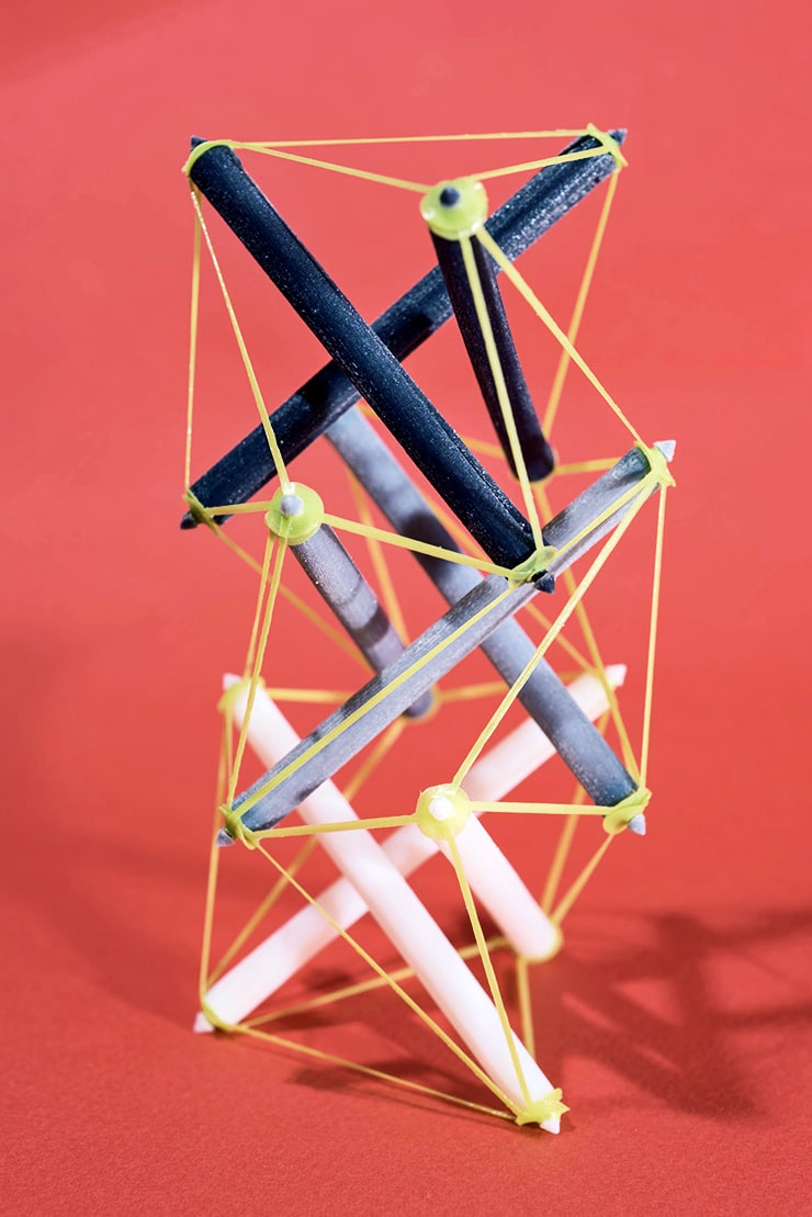 expanded tensegrity structure