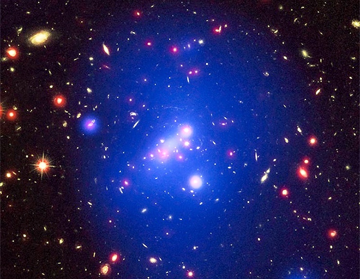 galaxy cluster image