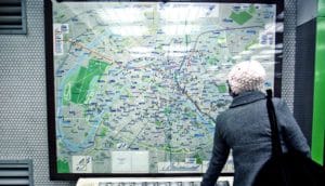 Paris subway map