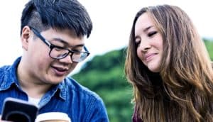 Asian American friends