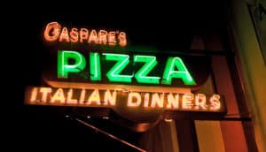 neon pizza sign