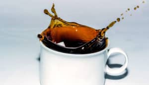 splash of coffee