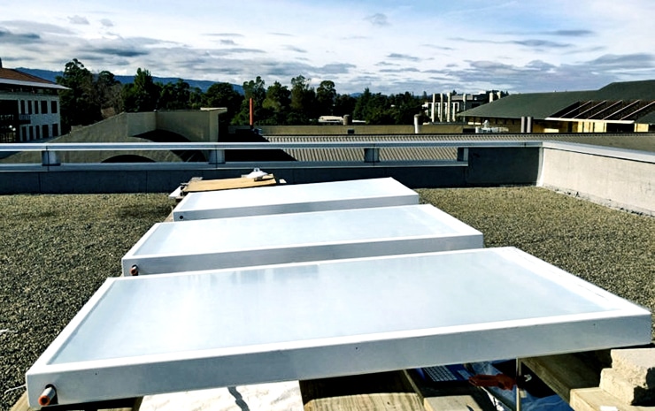 cooling system roof panels