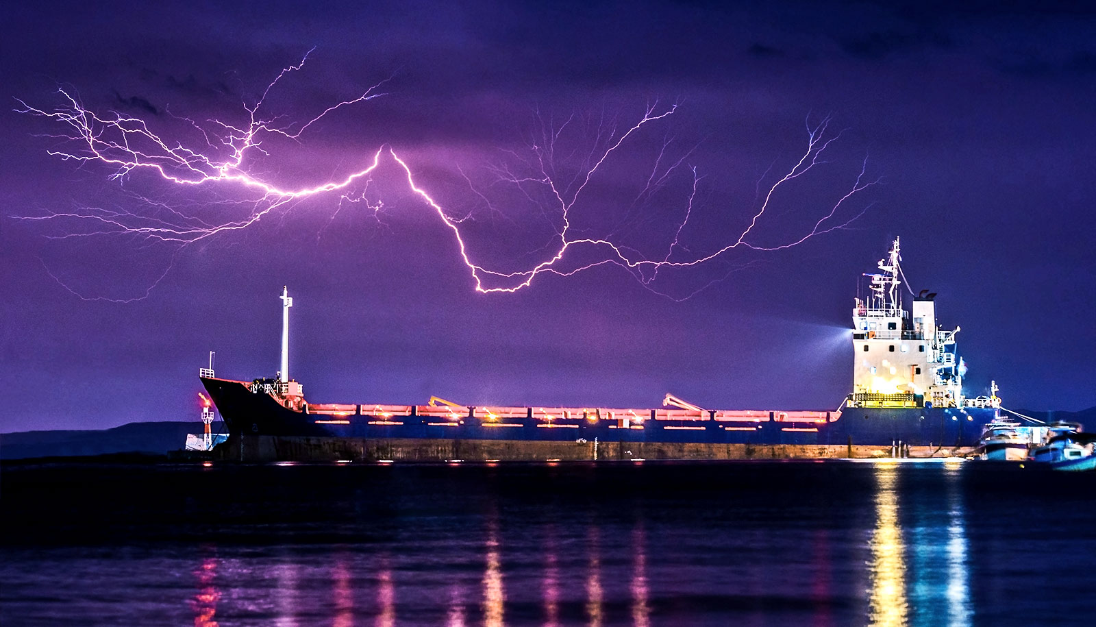 Ship exhaust may make lightning at sea more intense Futurity