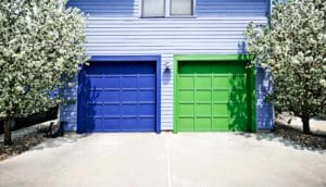 two car garage