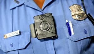 body-worn cameras on police officer