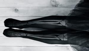 skeleton costume leggings