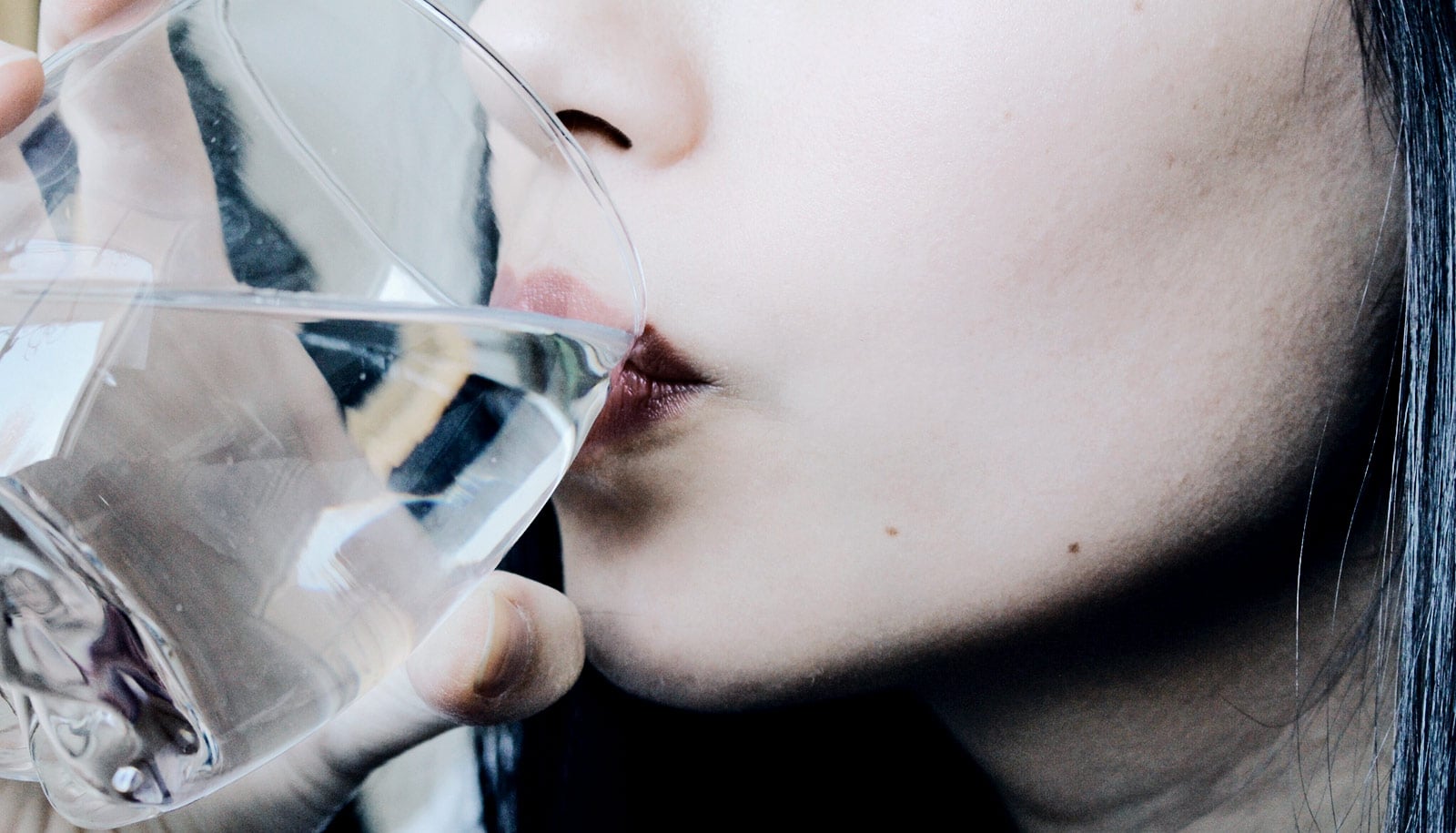 drinking water