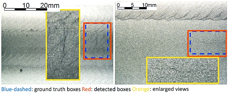 detecting cracks