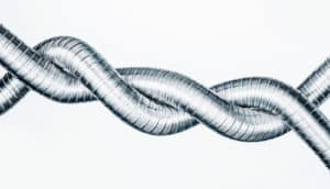 twisted tube double helix