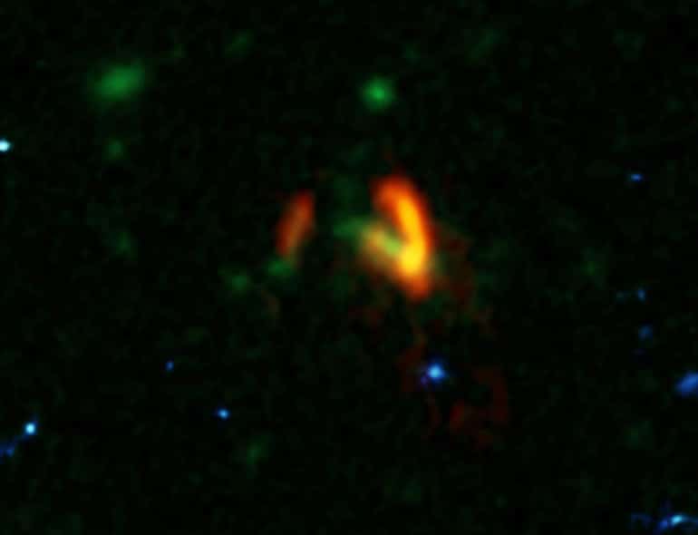 two galaxies ALMA data