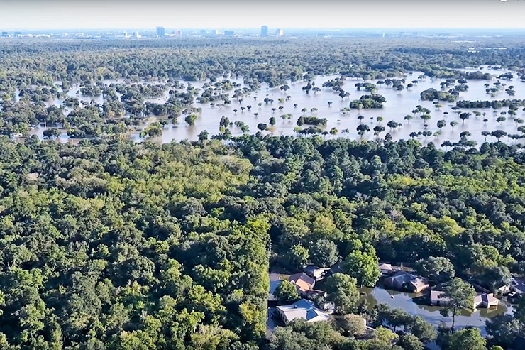 Hurricane Harvey flooding