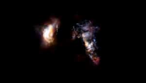 pair of primordial galaxies