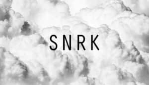 SNRK on white clouds