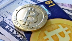 physical bitcoin (blockchain concept)