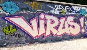 virus graffiti
