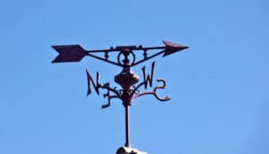 weather vane (winds on hot Jupiter concept)