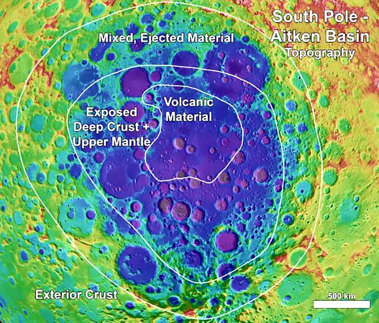 crater topography 