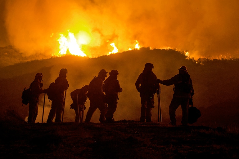 Forest Service wildfires photo