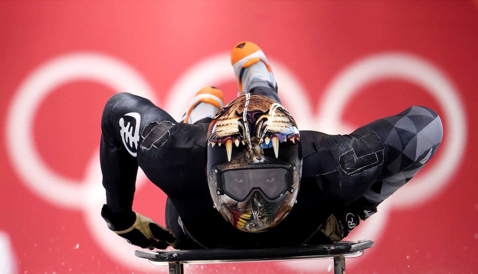 Akwasi Frimpong of Ghana skeleton Olympics