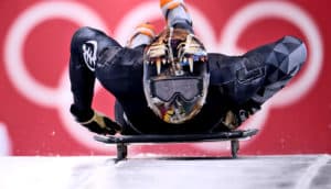 Akwasi Frimpong of Ghana skeleton Olympics