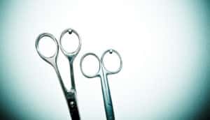 two pairs of scissors