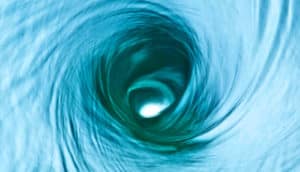 water vortex (turbulent dynamo concept)