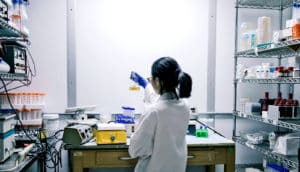 woman in STEM career