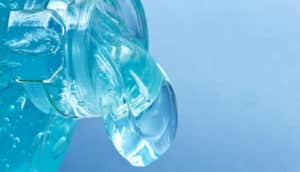 gel spilling out (hydrogel concept)