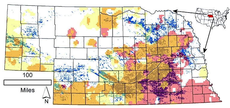 irrigation map nebraska