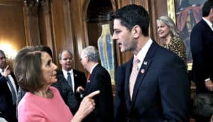 Paul Ryan and Nancy Pelosi (debt ceiling concept)