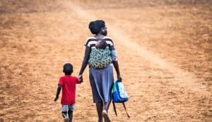 Mother and child in Uganda