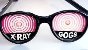 x-ray glasses (model of white dwarf concept)