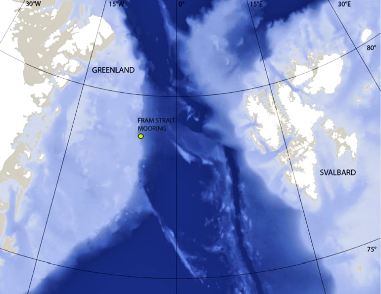 Bowhead Whales map 