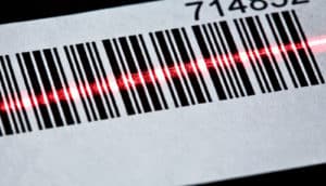 barcode scanning (CRISPR for cancer concept)