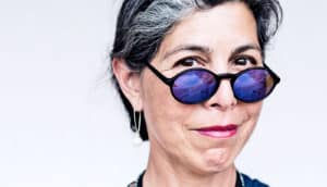 confident, relaxed woman (stress concept)