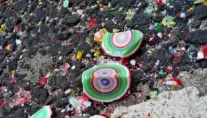 crushed gobstopper candies - super-earth cores