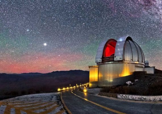 La Silla Observatory, Chile (Giant Magellan Telescope concept)